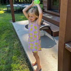 Size 5 Year Gap Lemon Sleeveless Romper